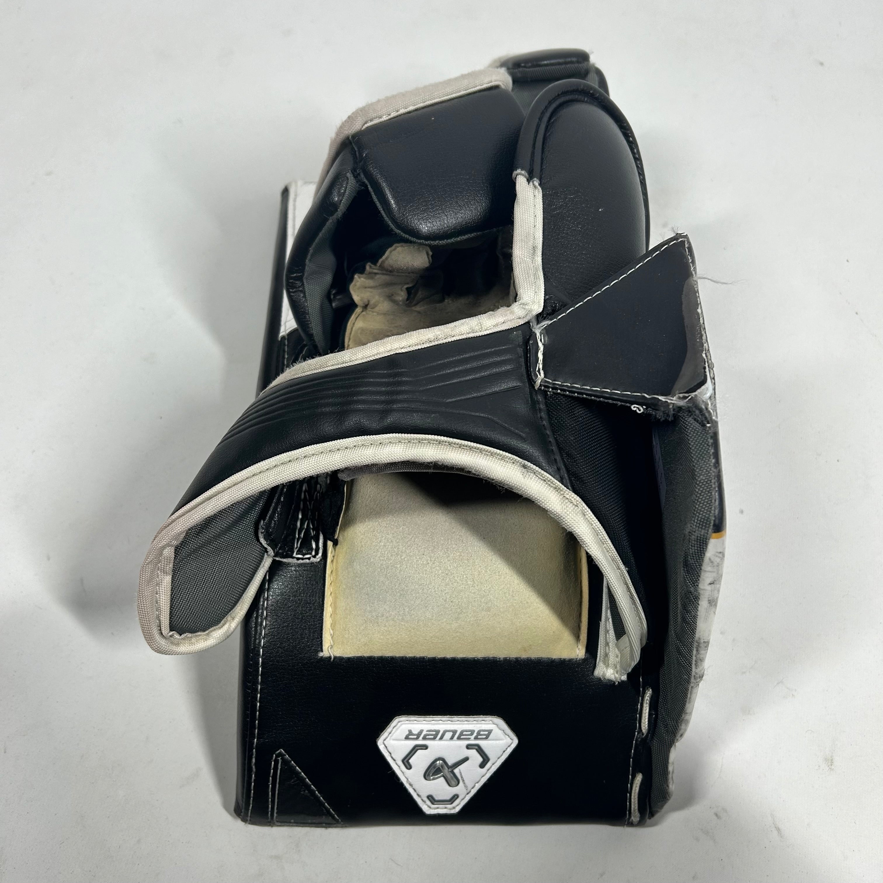 Bauer Supreme Mach - Bloqueur de gardien d'occasion (noir/blanc)